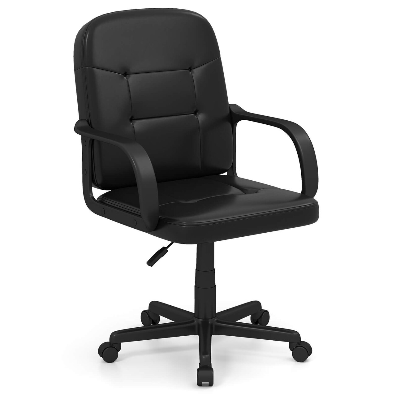 Costway Ergonomic Mid-Back Executive Office Swivel Computer Desk Chair New